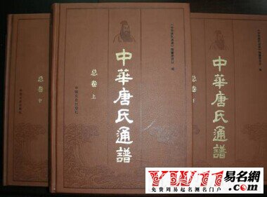 唐姓起源，唐姓的來源