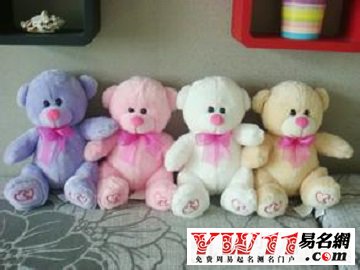 毛絨玩具品牌起名,中國(guó)本土毛絨玩具品牌起名